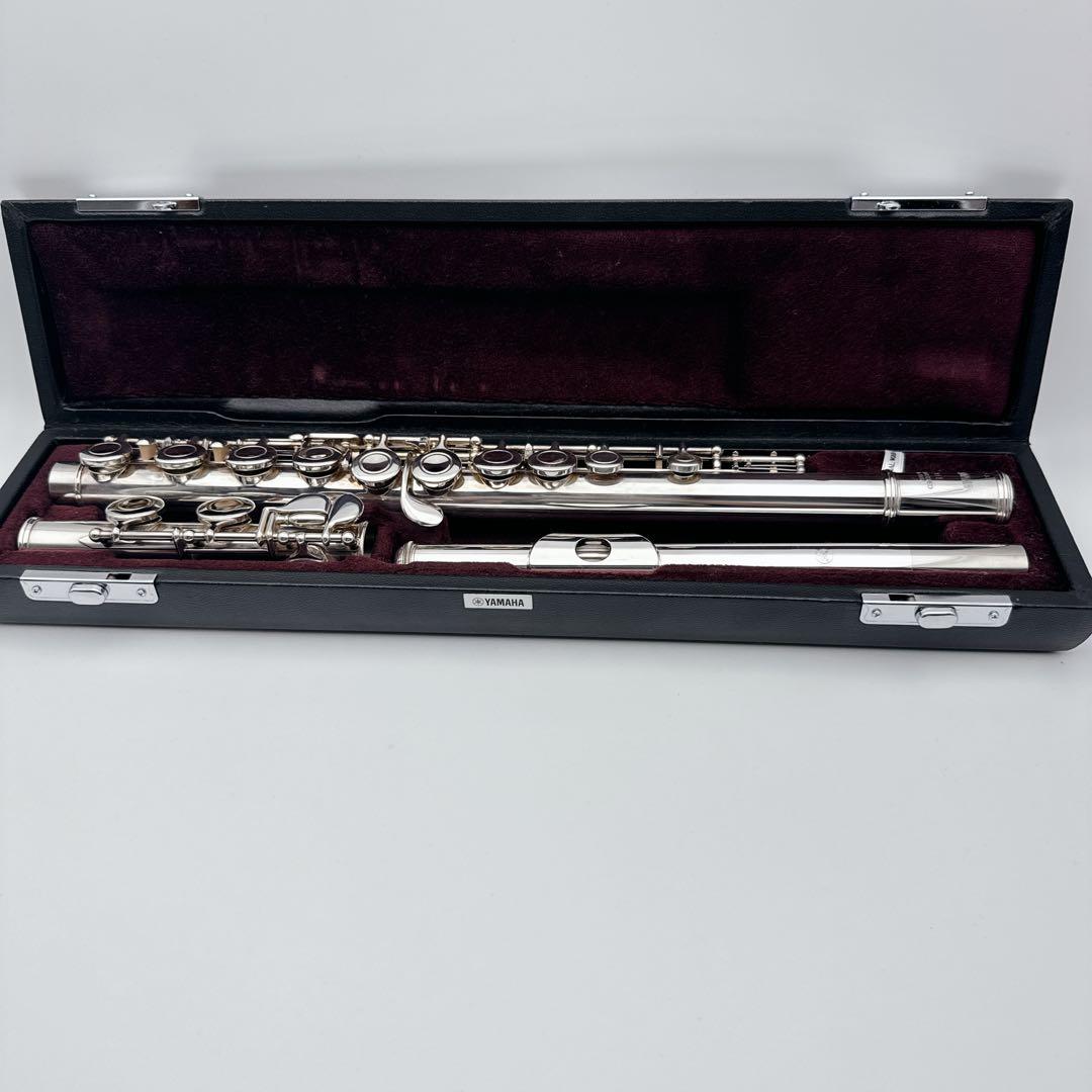 【未使用級】YAMAHA フルート YFL-211 後期 Eメカ 銀メッキ