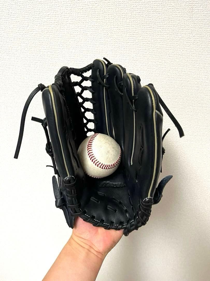 511 ミズノ ビューリーグ イチローモデル 極美品 軟式 外野手用グローブ