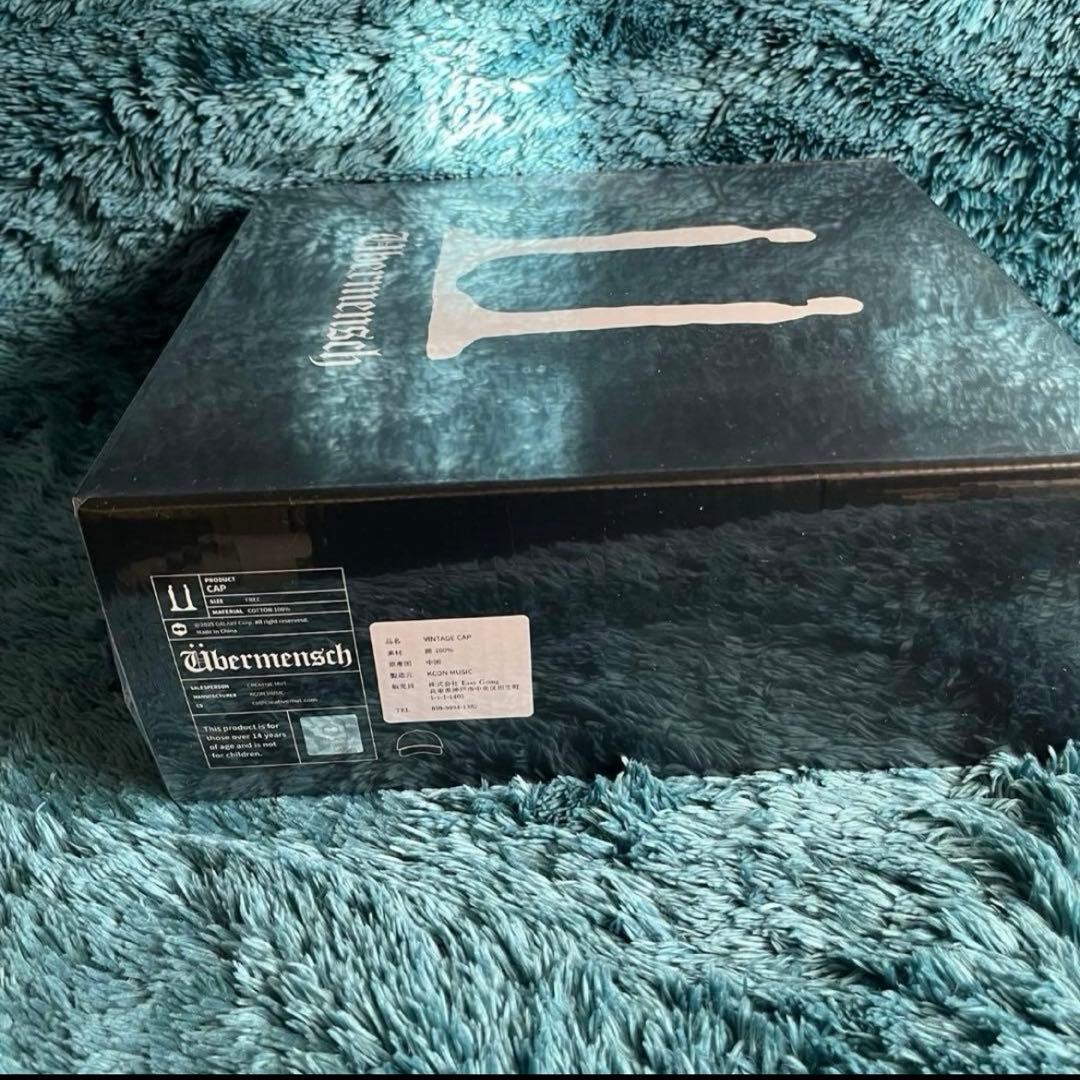 ★新品未開封★G-DRAGON Übermenschビンテージキャップ 黒 公式