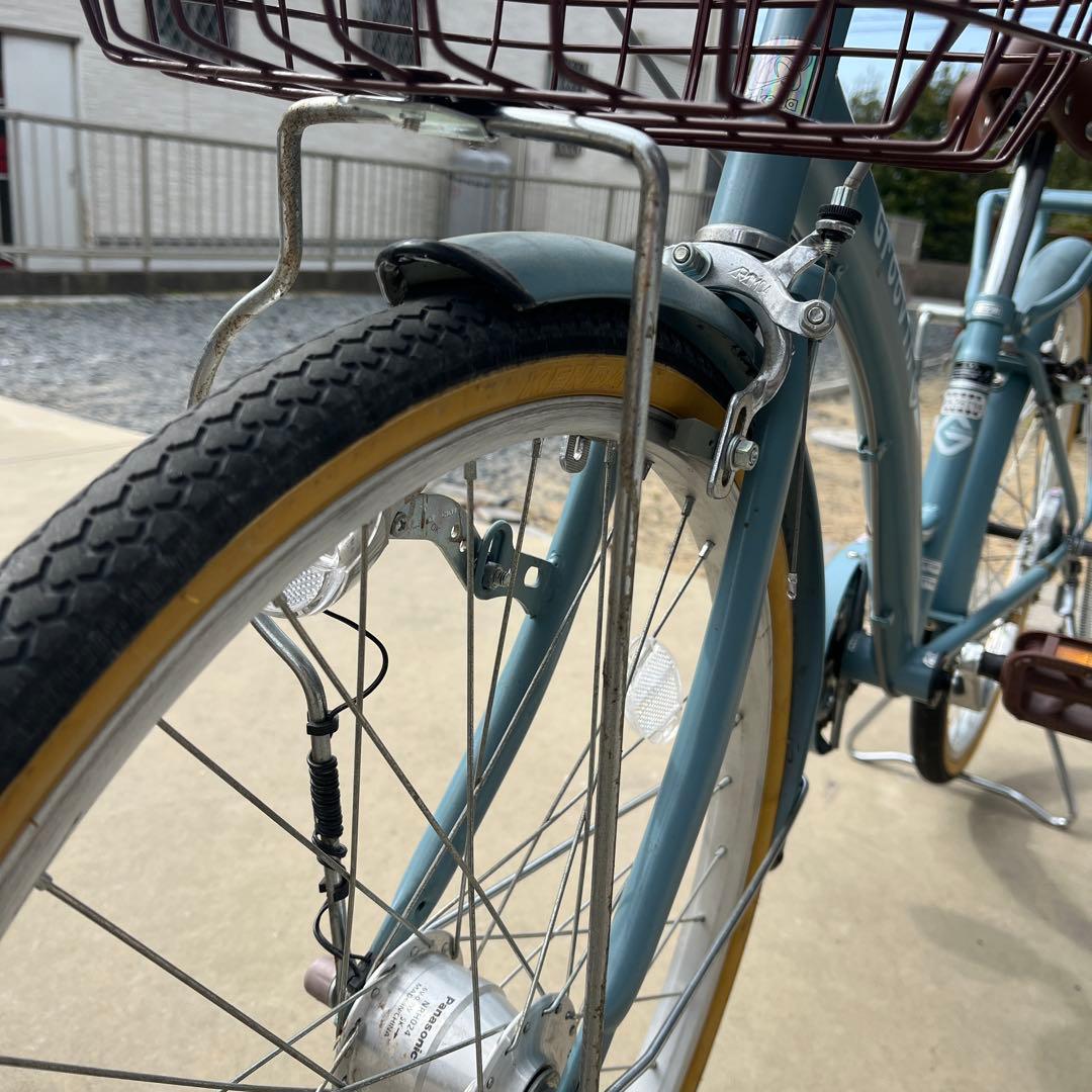 子供用　自転車　 22インチ 前カゴ付き