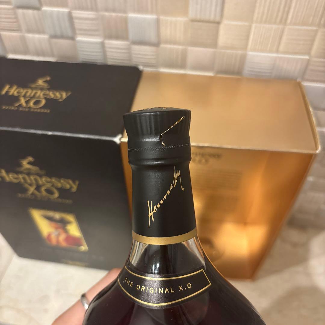 ◇美品◇ HennessyXO エクストラオールドコニャック ギフトボックス付き