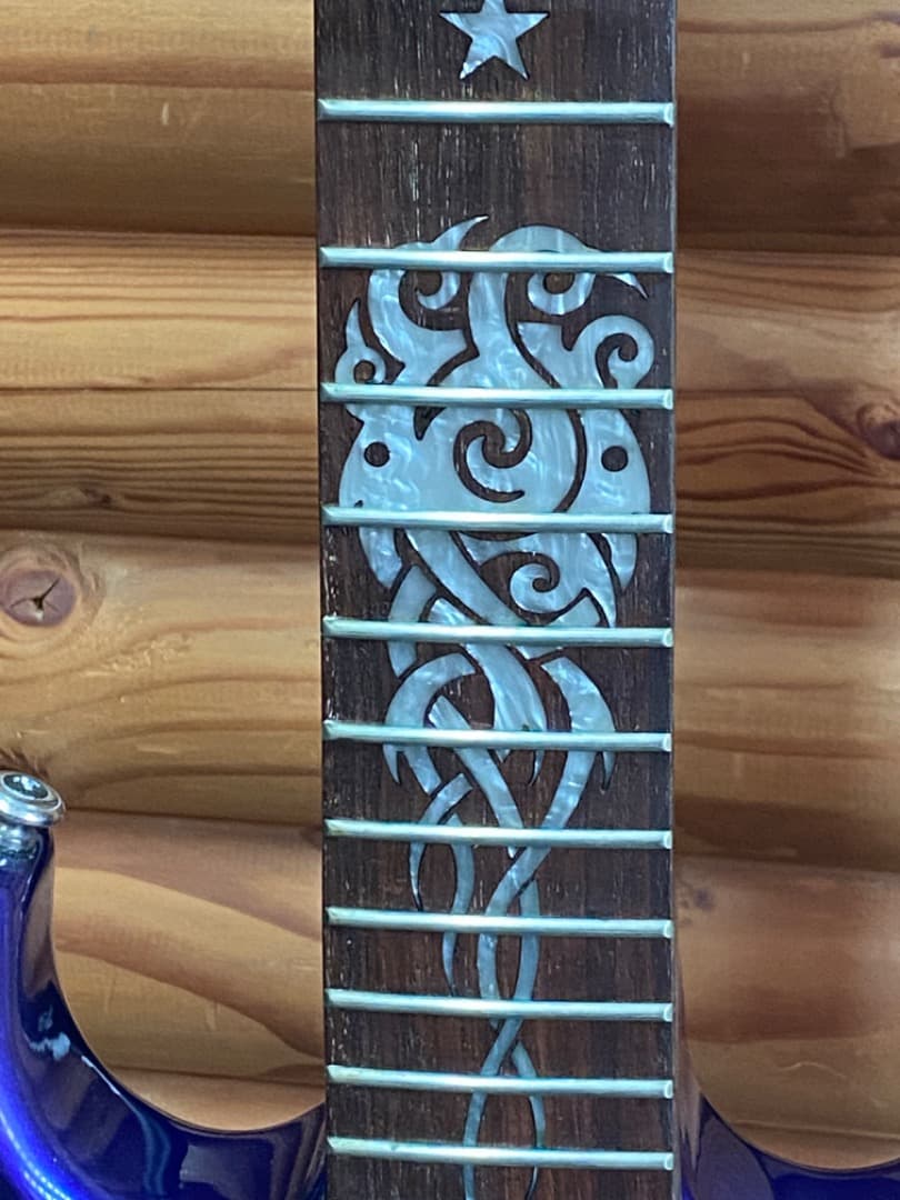 ギター SCHECTER TROUBLE CXT BLUE