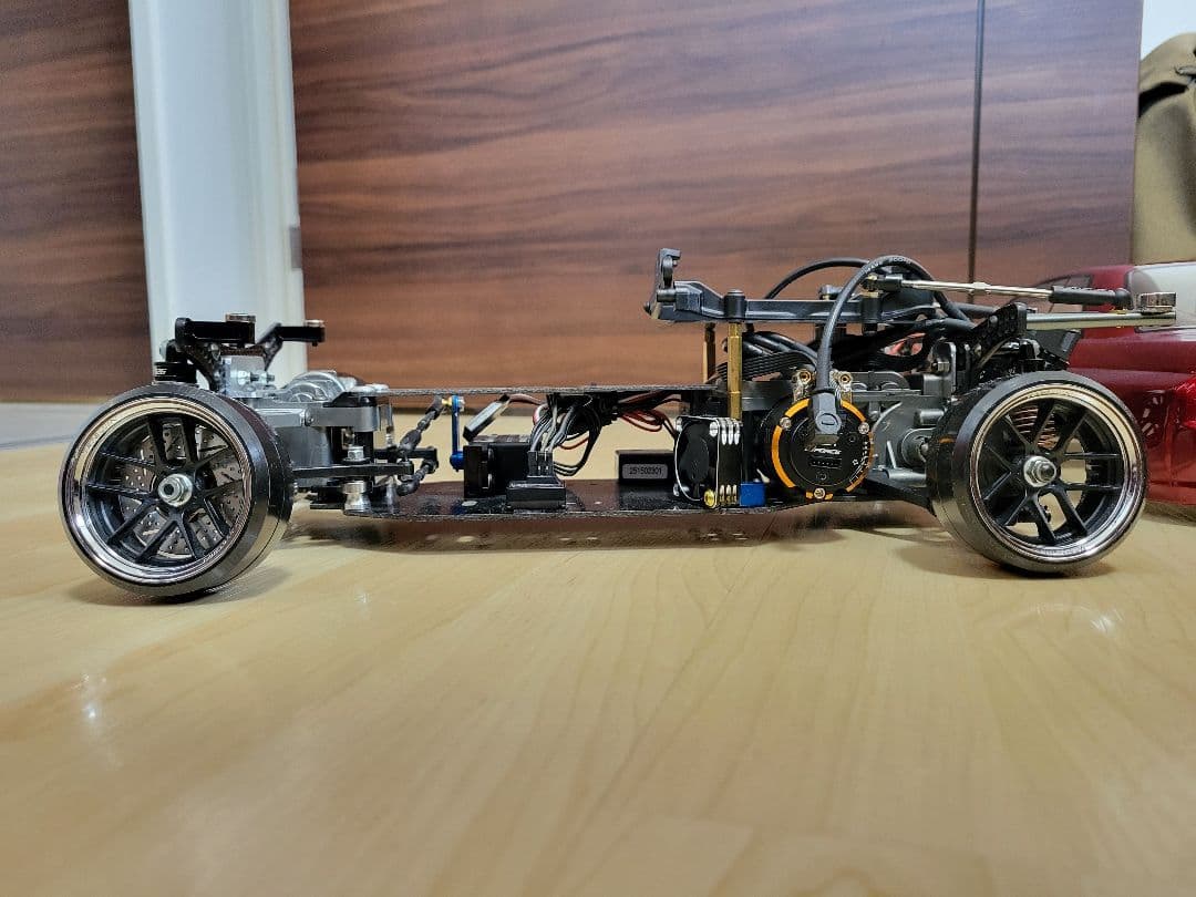 タミヤ　TA02 ドリフト仕様　魔改造　ドリラジ　RWD