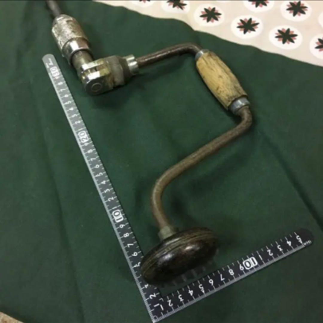 昭和レトロな古道具    ドリル