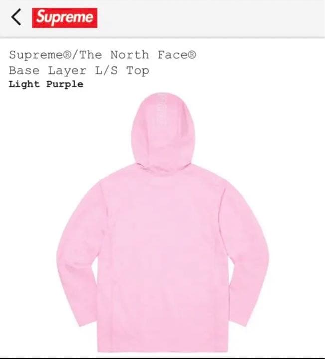 スノーボード Supreme North Face Base Layer L/S Top