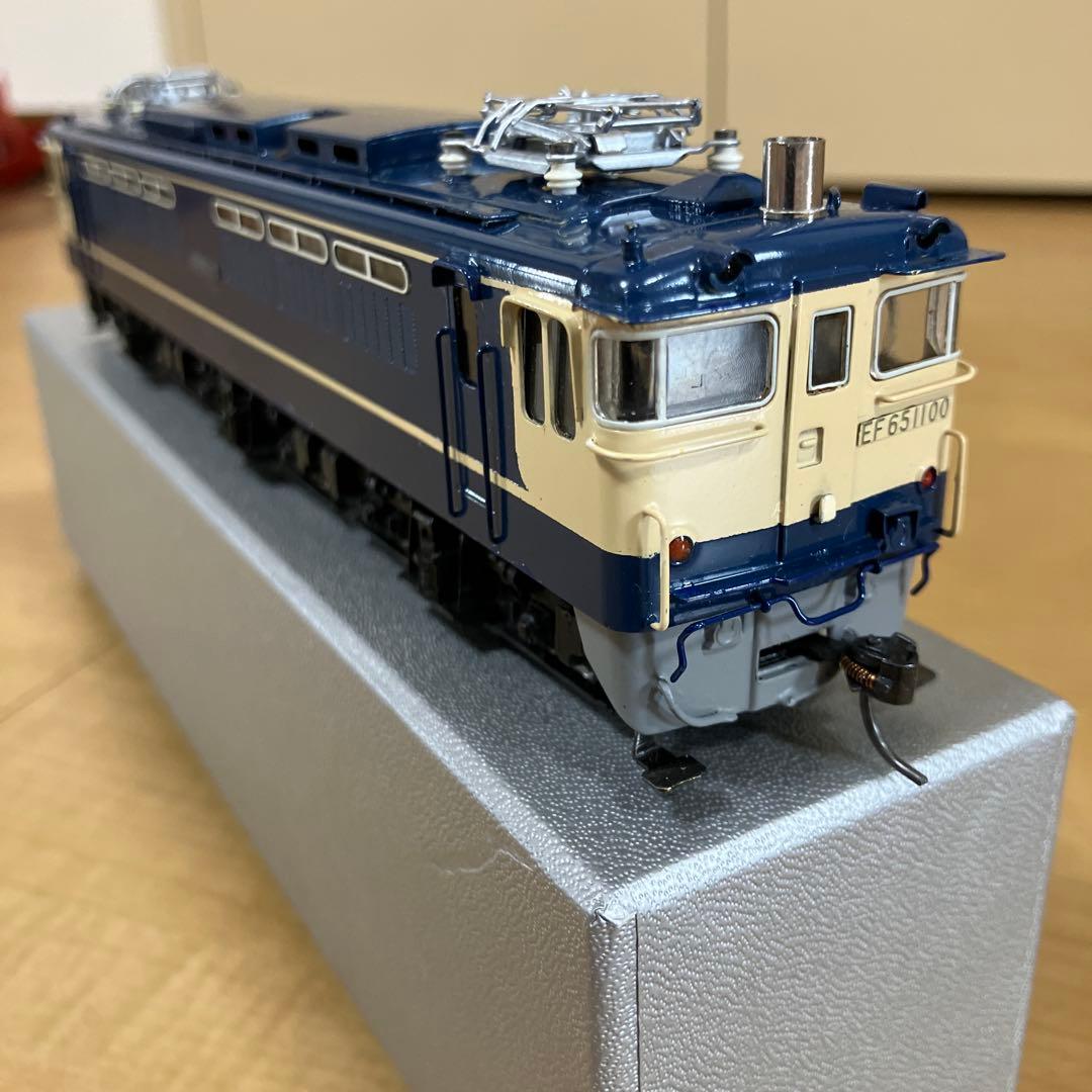 美品　HOゲージ カツミEF65 1100 真鍮製