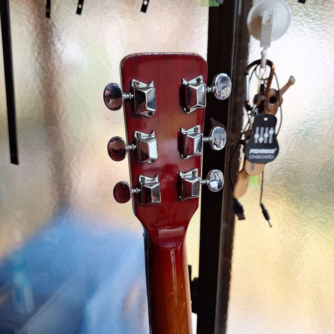 Morales アコースティックギター オレンジ/レッドグラデーション