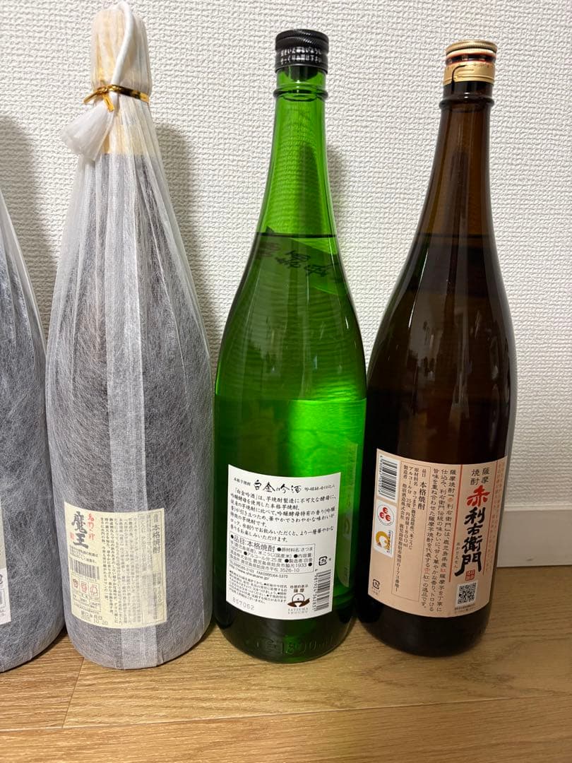 未開封　焼酎1800ml 6本セット