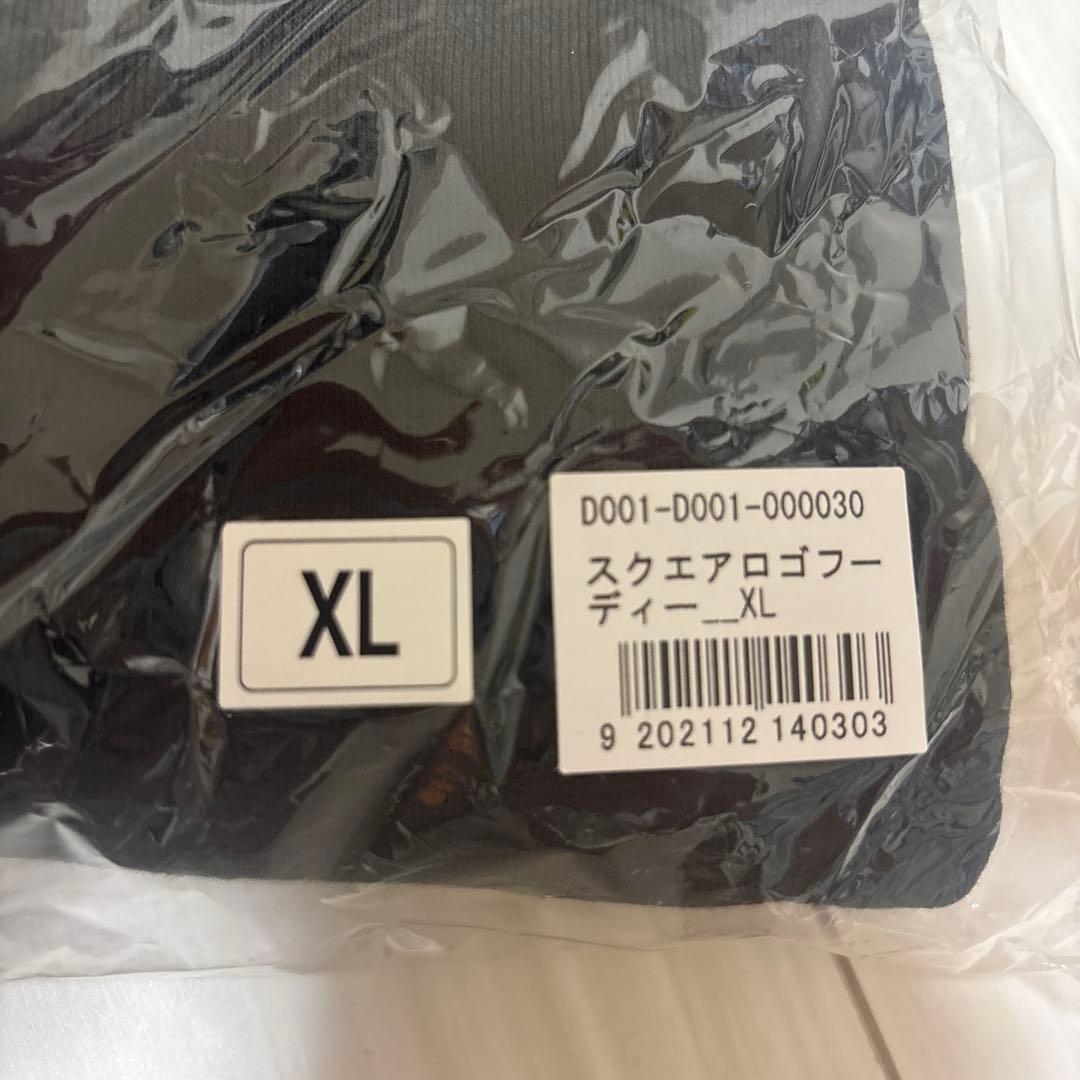 山下智久　club9 スクエアロゴフーディー　XL