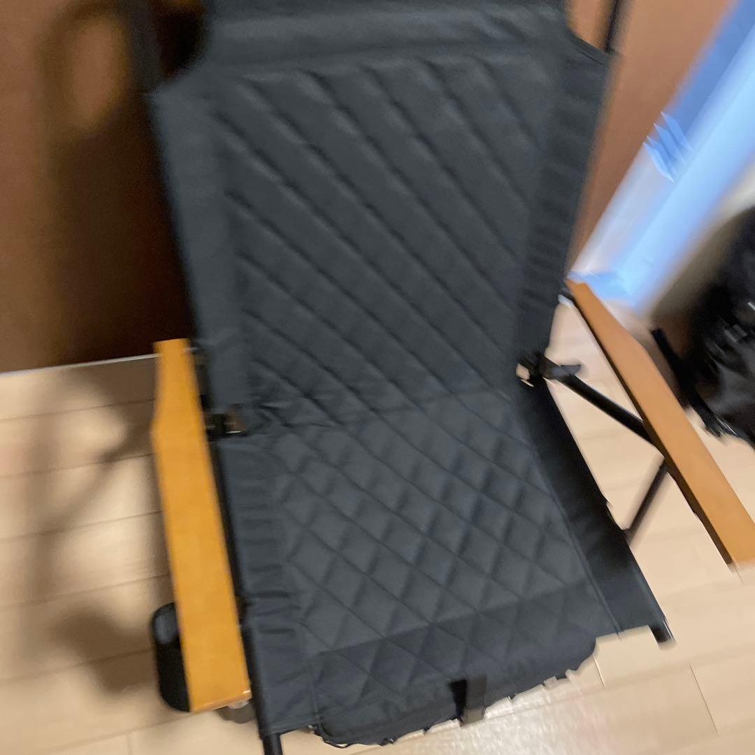 WAQアウトドアチェア ブラック