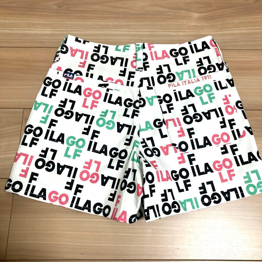 フィラゴルフ 上下セットアップ　半袖ゴルフシャツL ショートパンツM