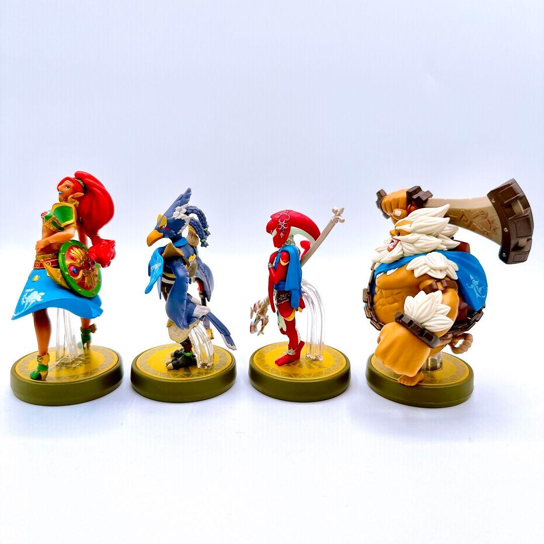 amiibo ゼルダの伝説 4人の英傑セット スイッチ ブレスオブザワイルド
