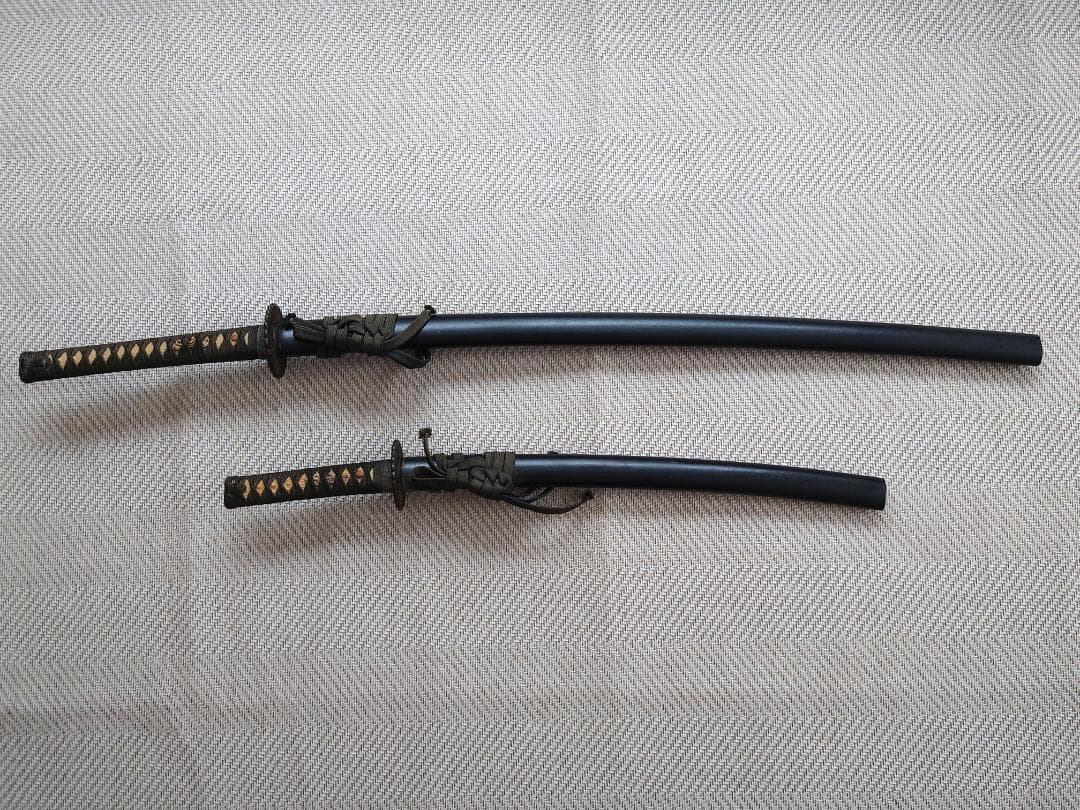 模造刀 大小 台座付き 一部難あり 日本刀 太刀 脇差