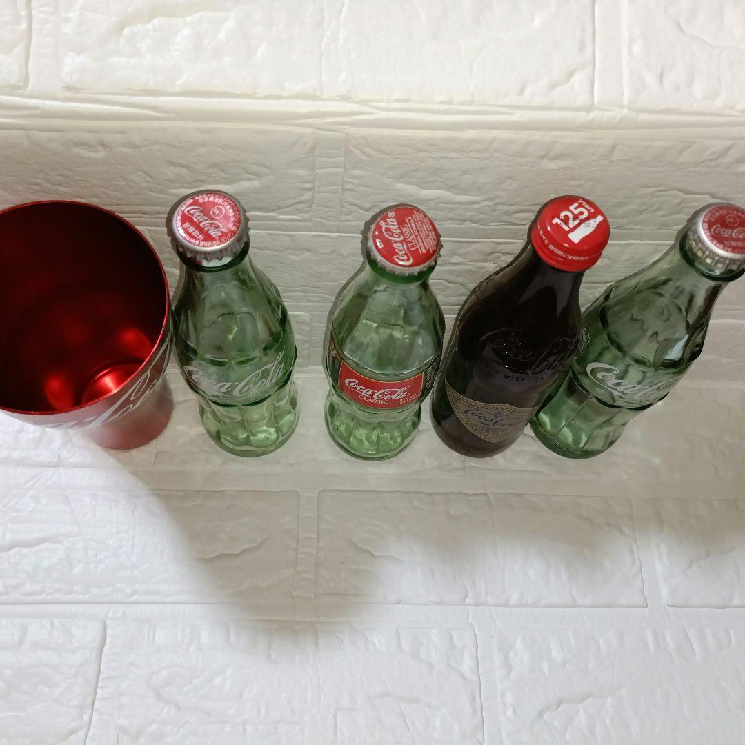 【アメリカ製】コカ・コーラ クリスマス1995 ボトル含むボトル＆カップセット