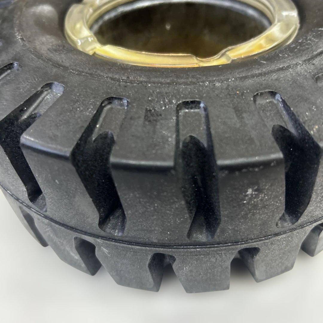 希少　大型　デットストック　【アメリカン雑貨 】ブリヂストンタイヤの灰皿