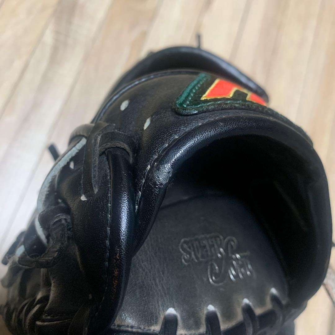 ミズノ ビューリーグ ファーストミット　軟式用　赤ビュー　ビックM 右投げ用