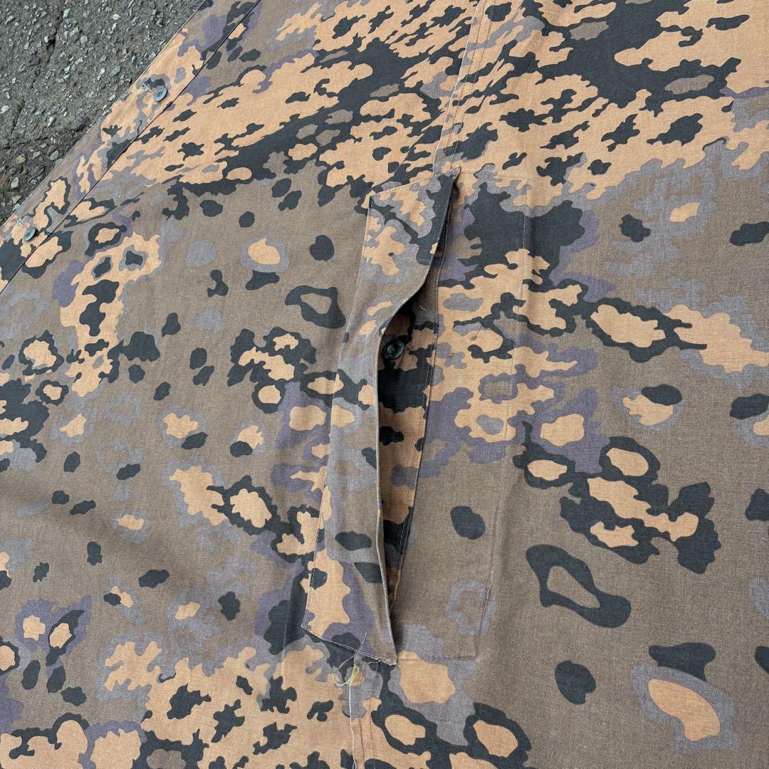 ドイツ軍 レプリカ SS オークリーフカモ ツェルトバーン テントシート