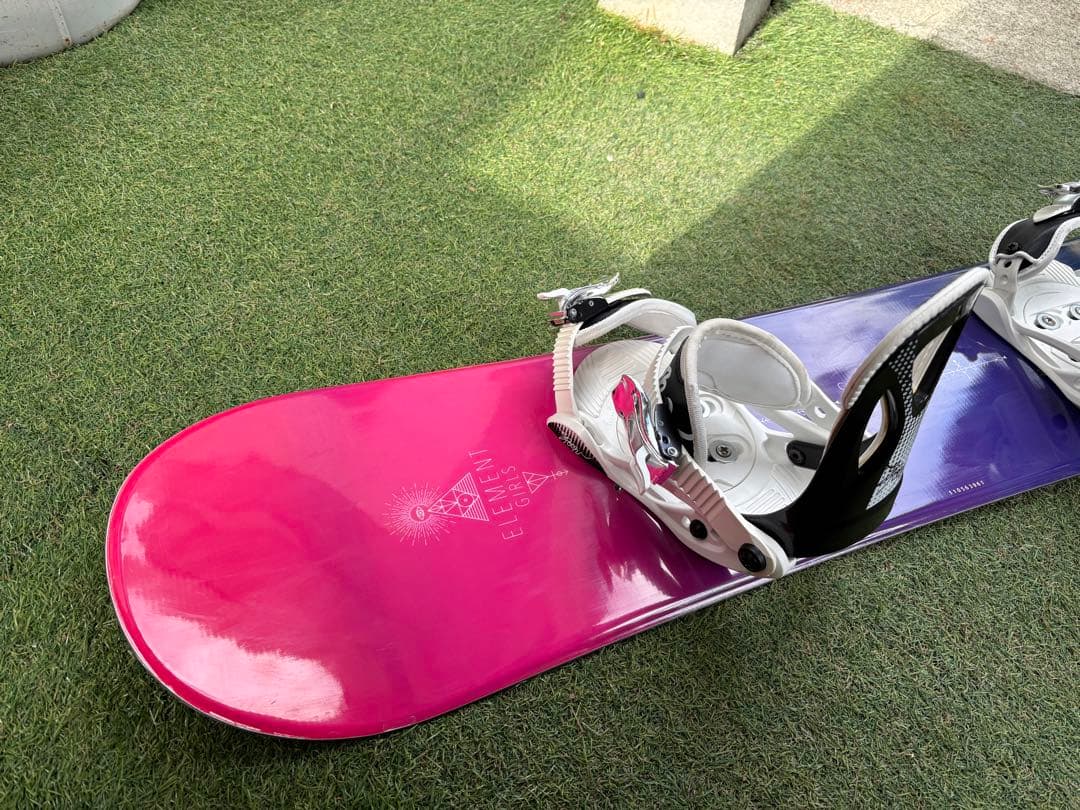 ELEMENT GIRLS STELLA スノーボード spoonビンディング