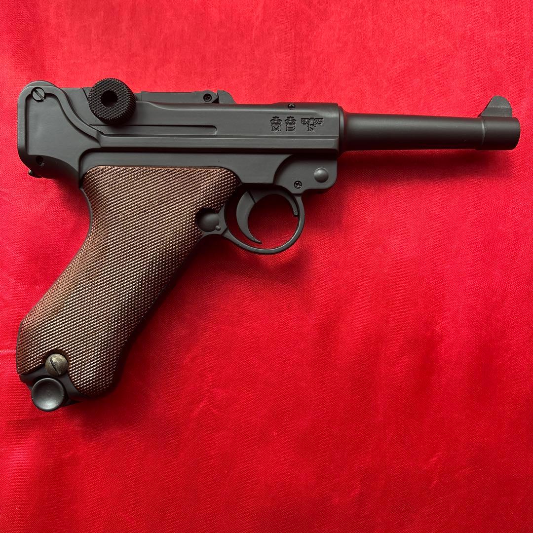 東京マルイ　ルガーP08 キャロムショット塗装　エアガン