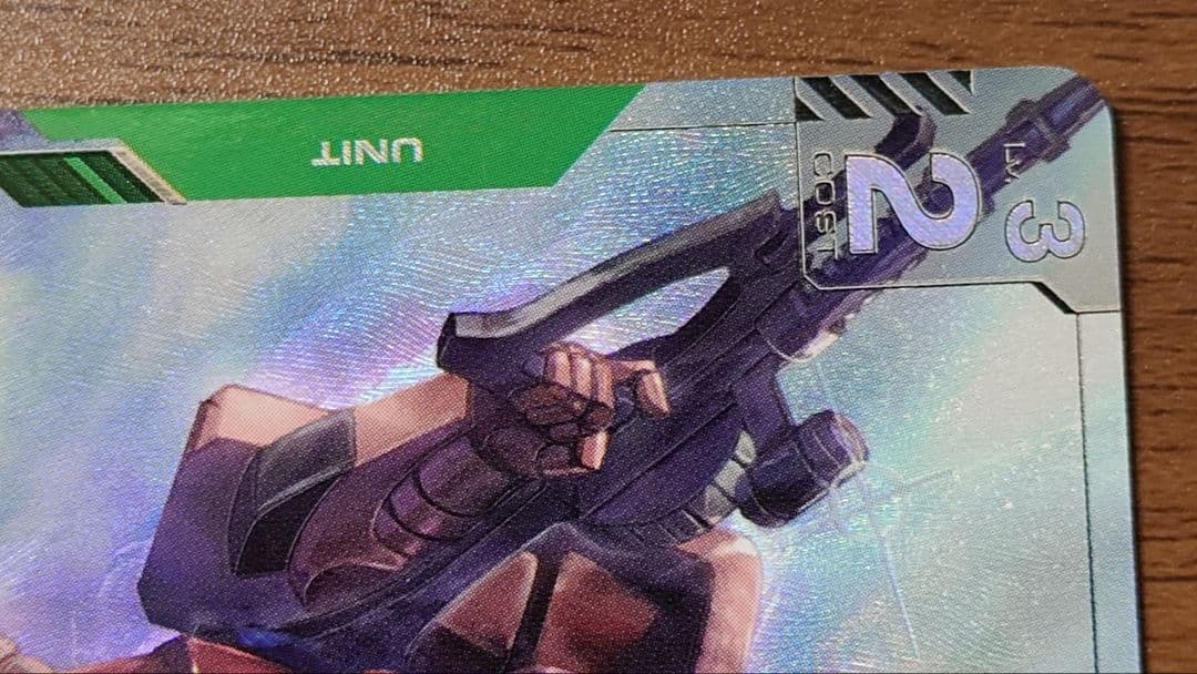 ガンダムカードゲーム パラレル シャア・ザクII ベータ版