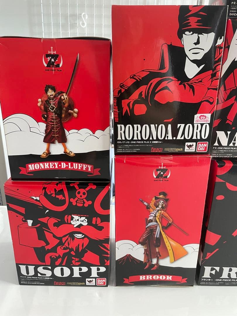 フィギュアーツZERO ワンピース FILM Z 決戦服 11点セット