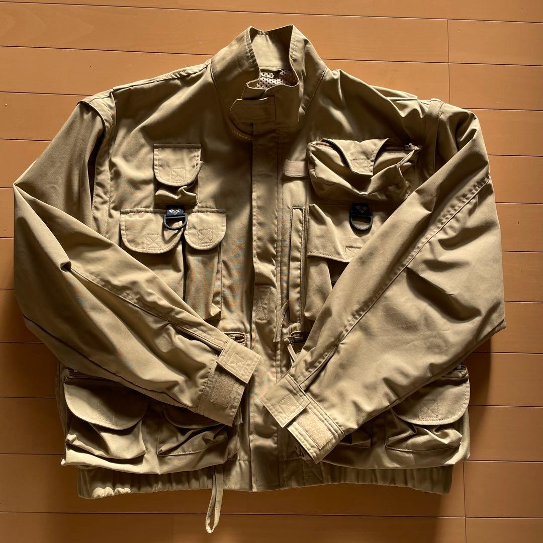 Columbia フィッシングジャケットM ベージュ