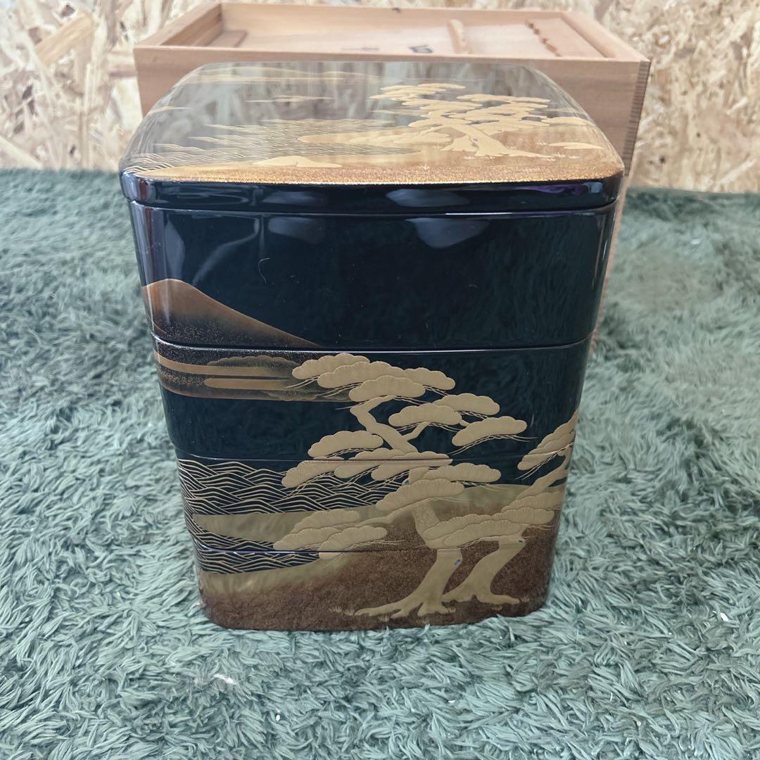 輪島塗　松島蒔絵 ４段お重