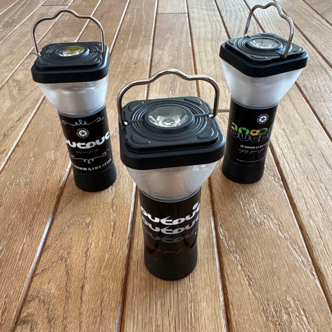 NATURA（ナトゥーラ）LED SUPER FLASH LIGHT 3個