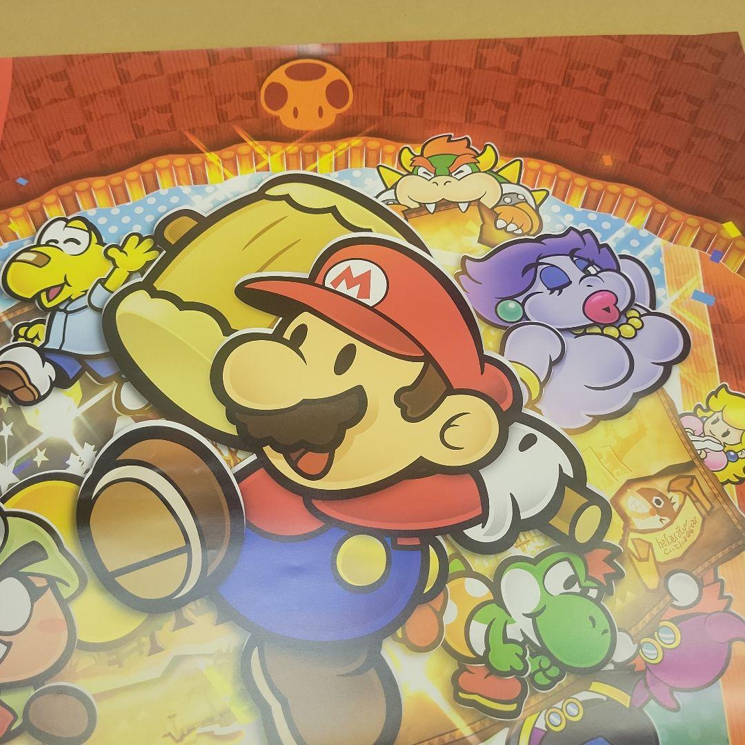 【非売品】任天堂スイッチ　ペーパーマリオRPG　B2ポスター