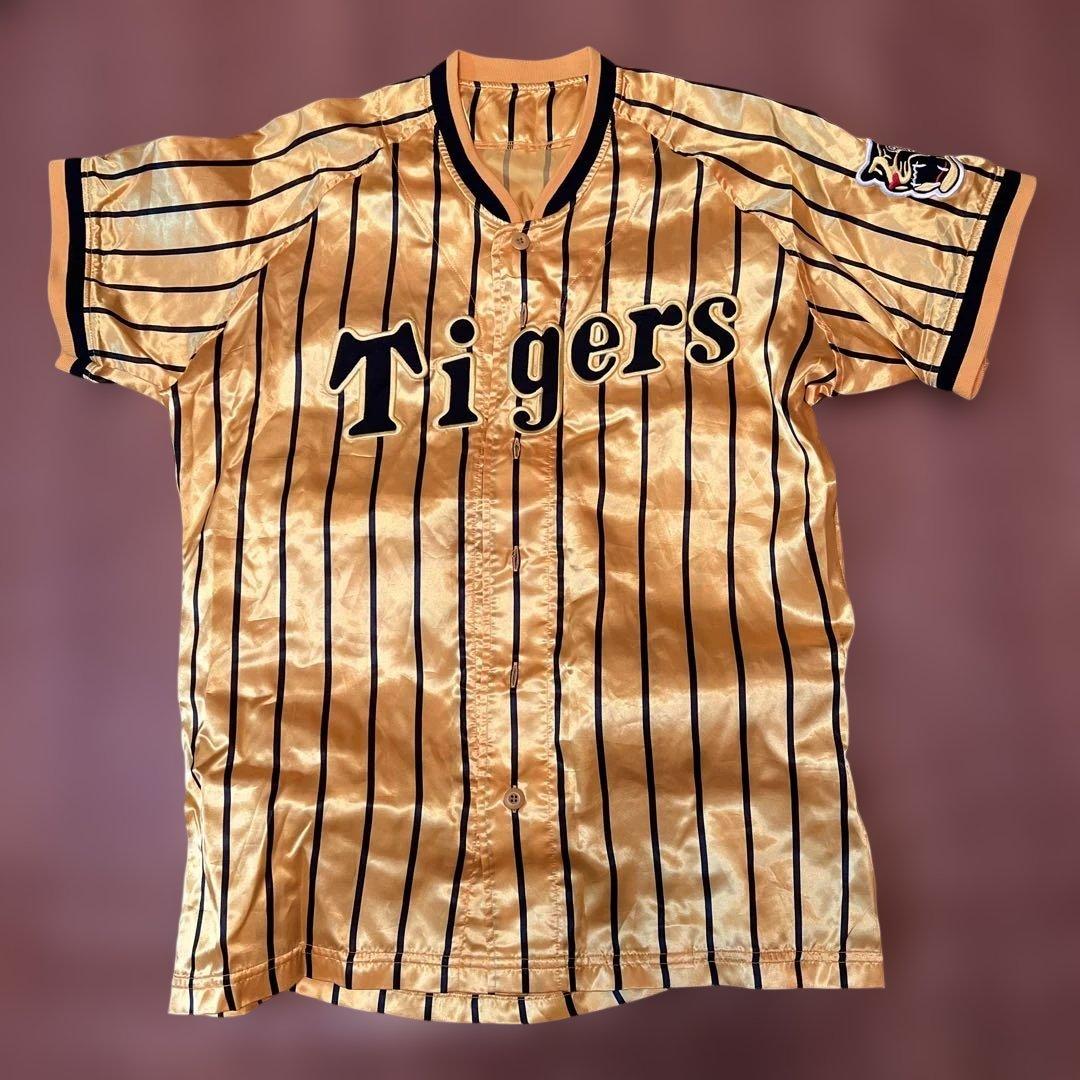 阪神タイガース　刺繍ユニフォーム　ゴールド