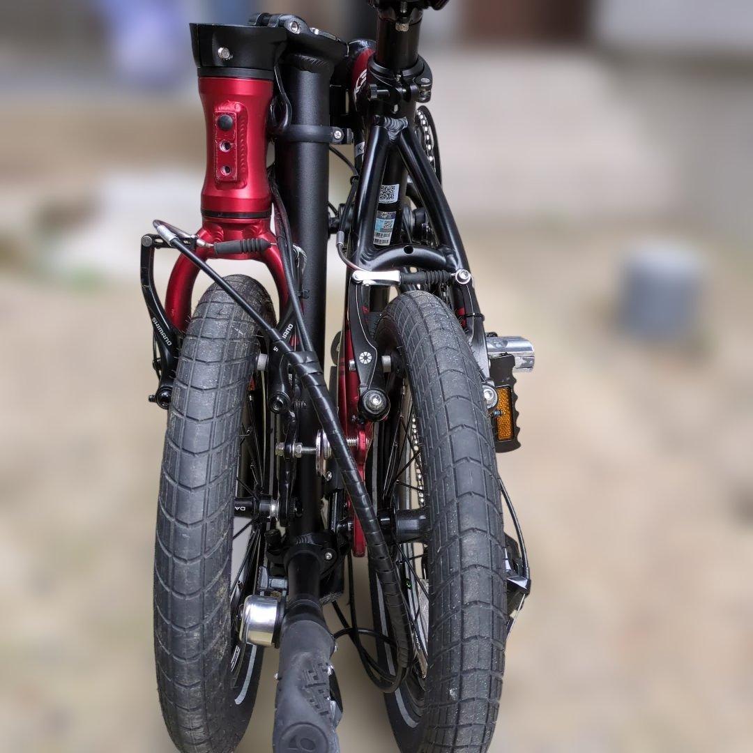 DAHON K３レッド×ブラック