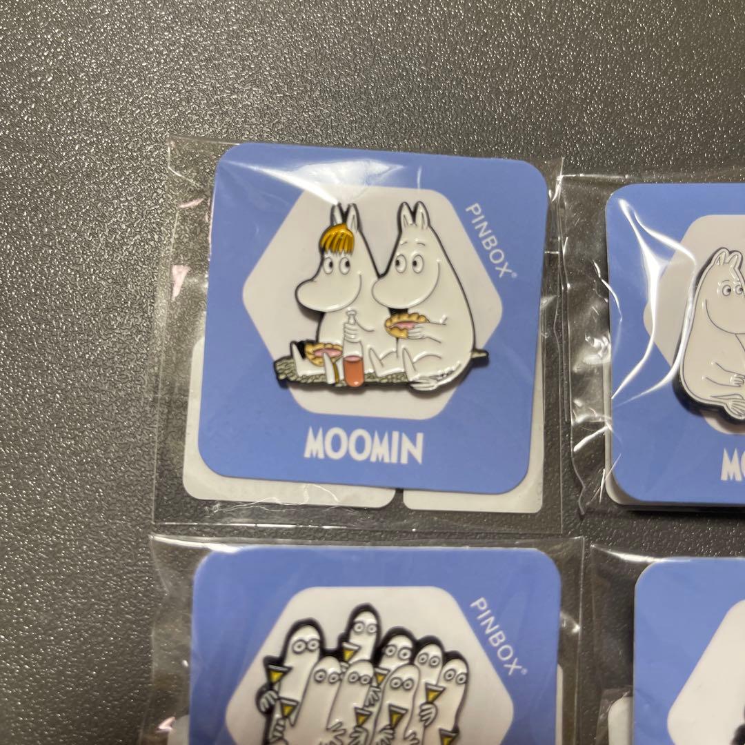 ムーミンピンバッジ五個セット
