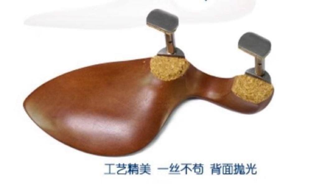 高精度軽量バイオリン4/4顎当グァルネリ型チタニウム　値引相談可