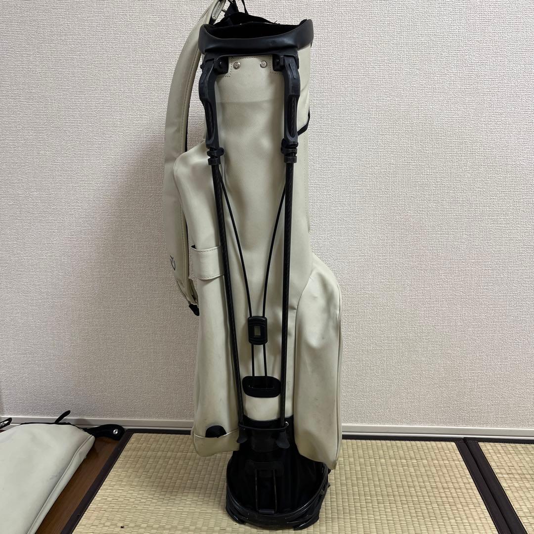 Vessel ゴルフバッグ キャディバッグ　ホワイト