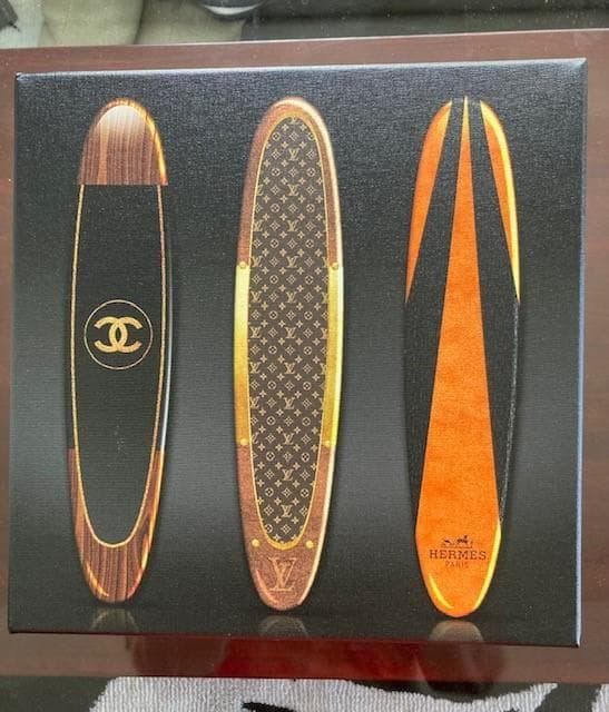 大型 ブランド アート★ヴィトン シャネル エルメス 壁掛けウォールアート 絵画