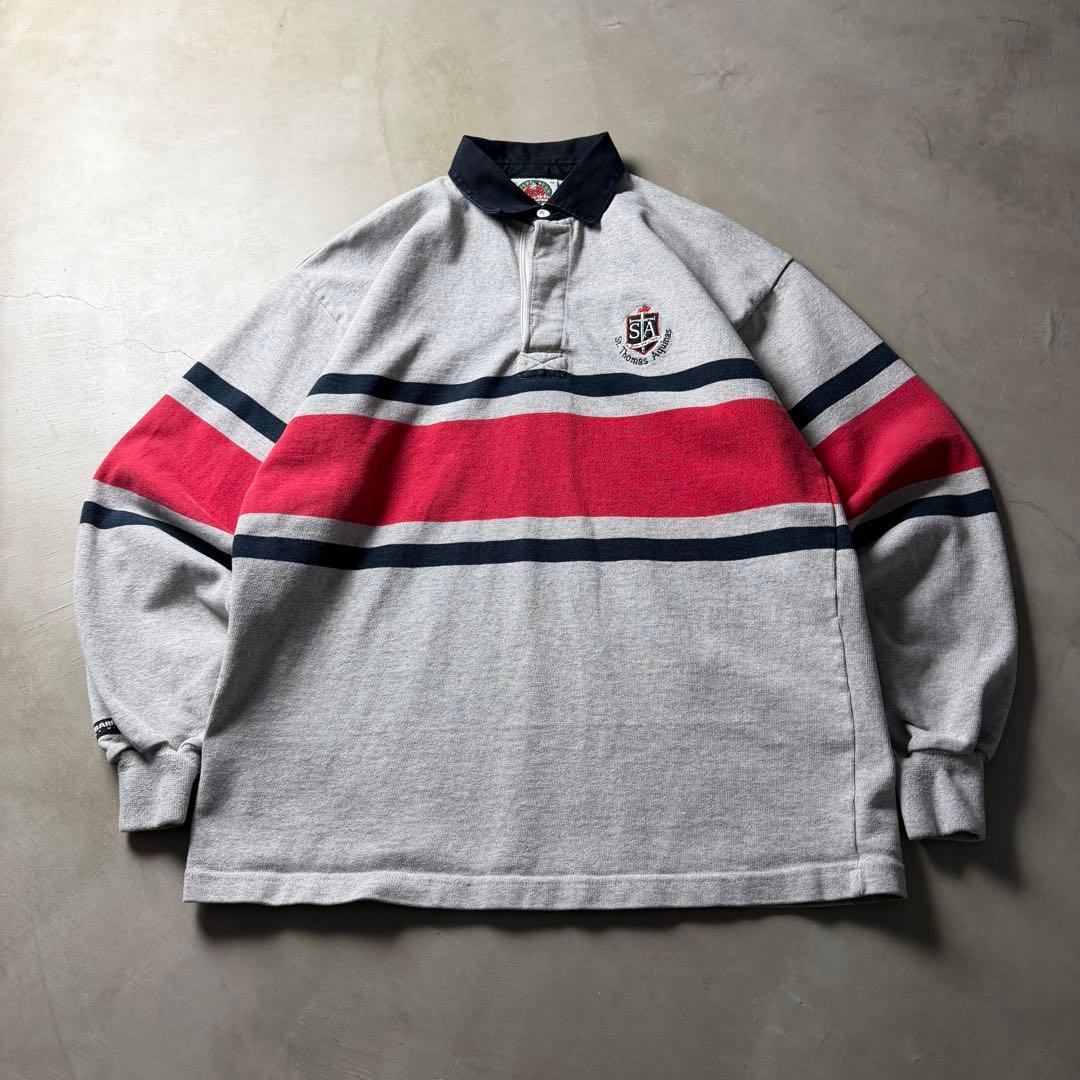 ウェア 90s BARBARIAN rugger shirt