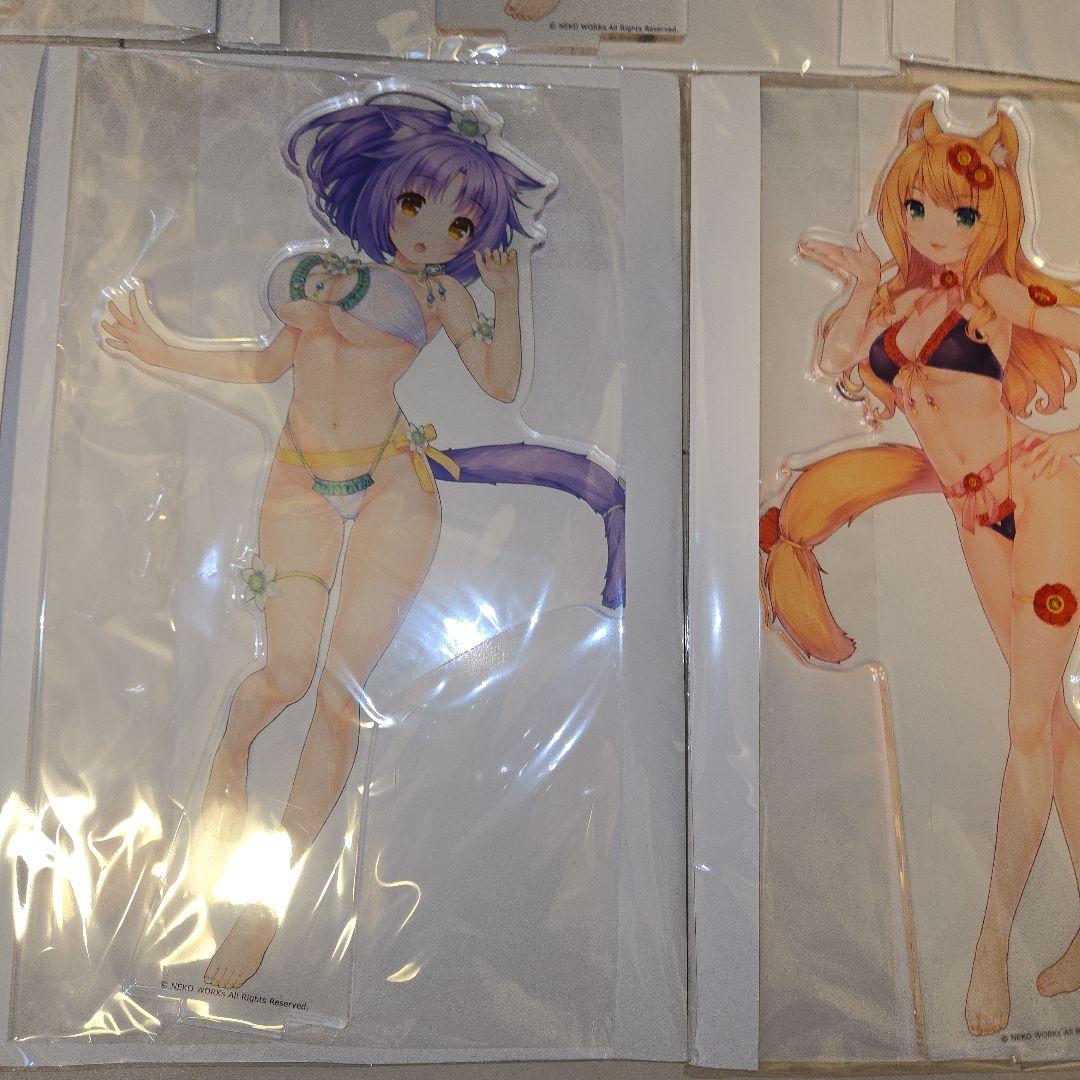 ネコぱら　特大アクリルスタンド