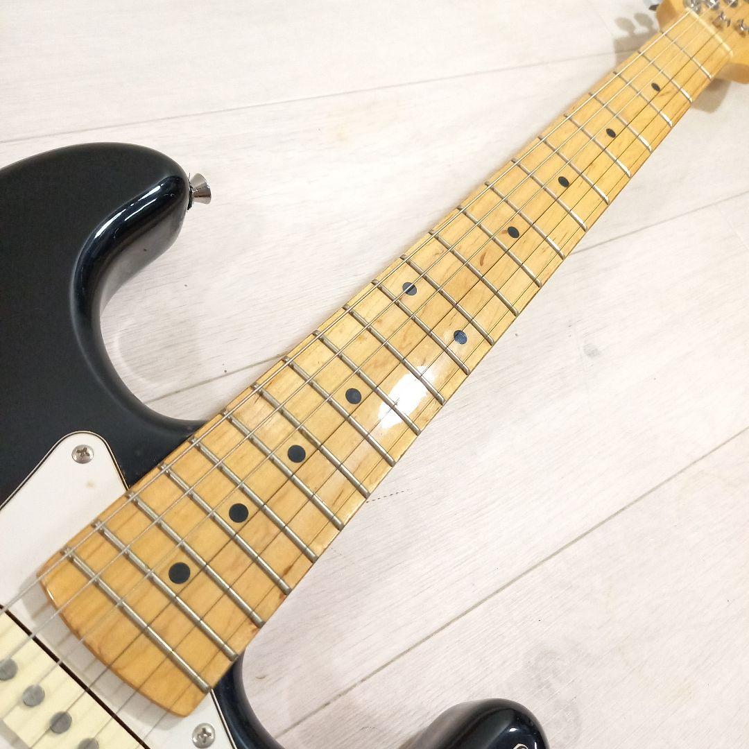 PhotoGenic ストラトキャスター ブラック メイプルネック セット1