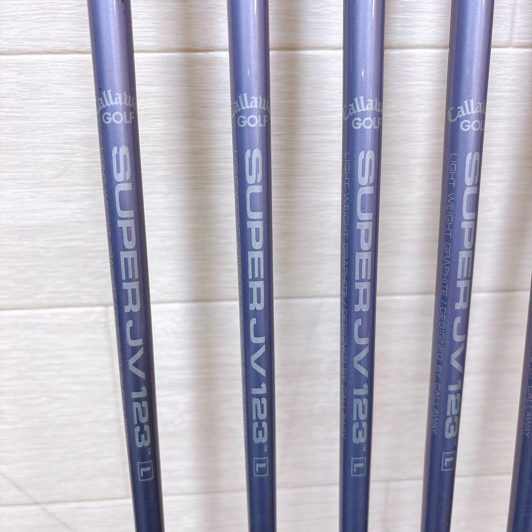 キャロウェイ　ゴルフクラブ　レディースアイアンセット　右利き　9本　女性用