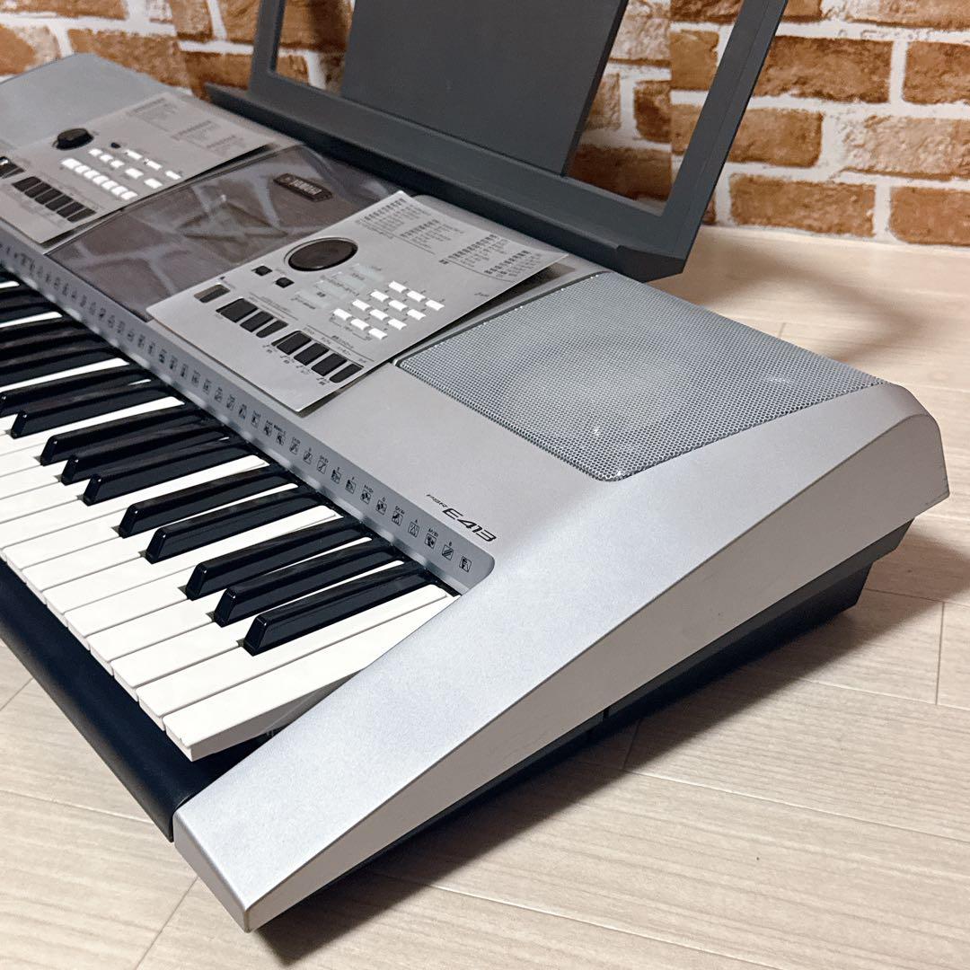 YAMAHA 電子キーボード PSR-E413 ヤマハ　譜面台