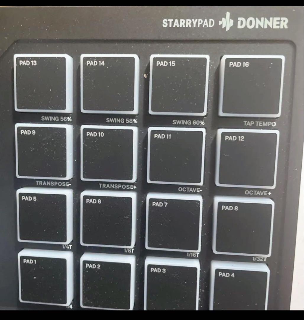 DONNER STARRYPAD DPD-16 ドラムパッドの出品です。
