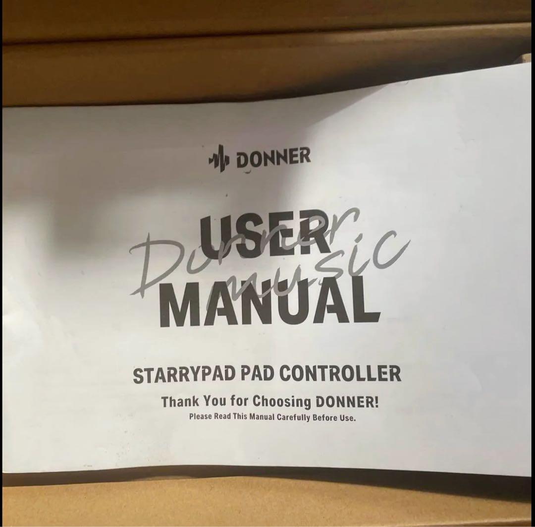 DONNER STARRYPAD DPD-16 ドラムパッドの出品です。