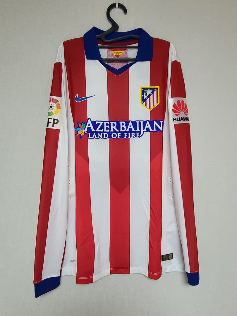 14-15 アトレティコ・マドリード 選手用 長袖 トーレス ユニフォーム