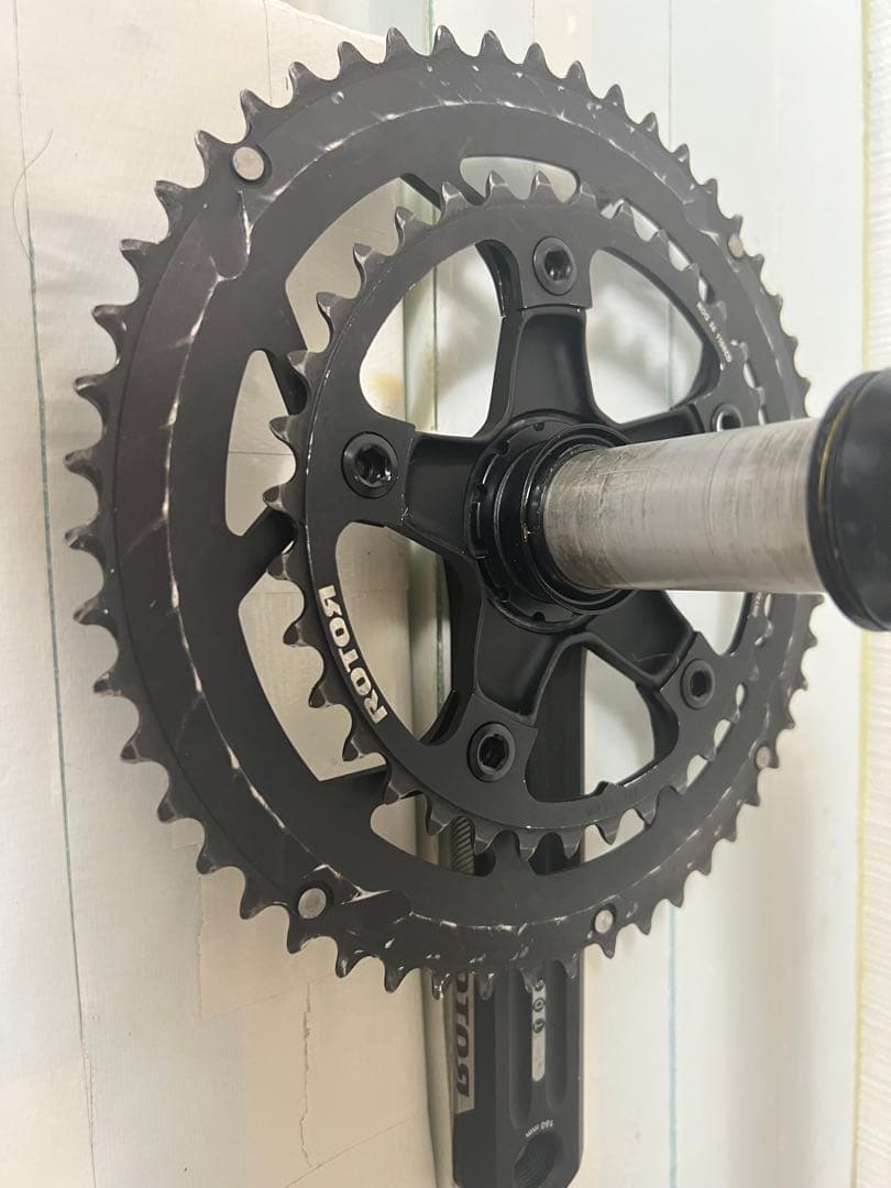 ロードバイク　クランク　160mm ローター　 ROTOR 3D+