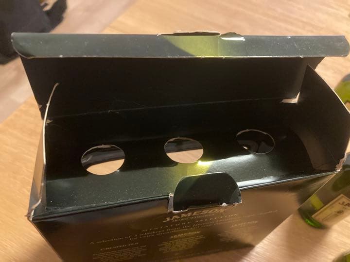 レア 希少品 JAMESON ミニチュアボトル 3本セット 箱入り