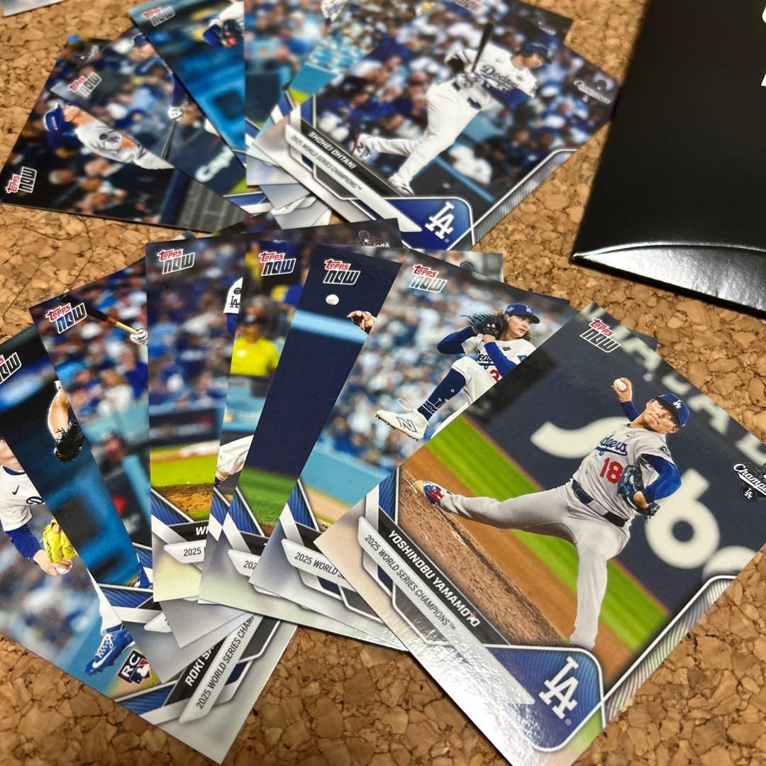 topps ドジャース　チャンピオンカード　セット
