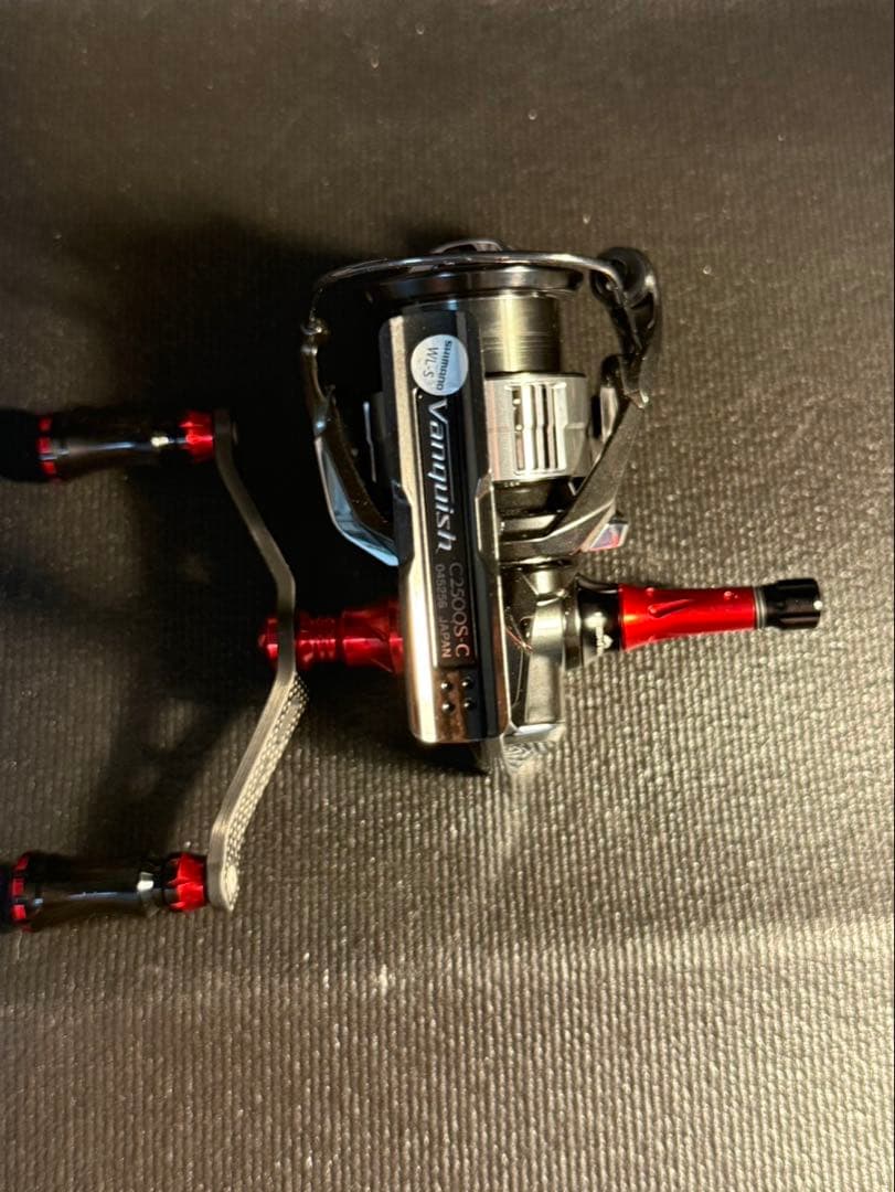シマノ23ヴァンキッシュ C2500 純正ハンドルあり カスタム品