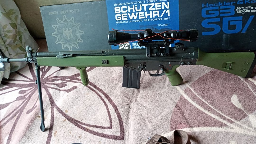 i*o様 東京マルイ H&K G3 SG/1 スナイパーモデル フルセット