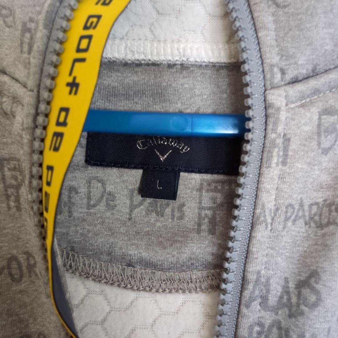 【★極美品★】キャロウェイメンズ 防風 スウェット パーカーＬ