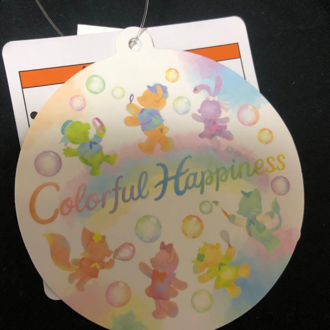 ダッフィー＆フレンズ カラフルハピネス　 限定クッション 20周年　おまけ 付